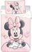 Disney Minnie Mouse BABY Housse de couette, Hearts- 135 x 100 cm - Coton