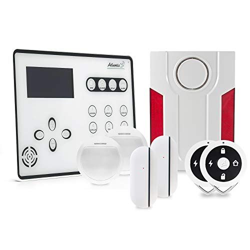 Atlantic'S - Alarme maison sans fil GSM ATEOS Kit 3