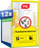 PIC Mottenval – 12 stuks mottenvallen tegen voedselmotten
