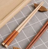 Go Go Gadget Japanse Eetstokjes - Handgemaakt - Chestnut - Chopsticks - Eetgerei - Inclusief Legger - Lichtbruin/Lichtbruin