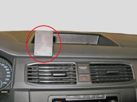 Brodit ProClip - Passieve houder - Volkswagen Caddy 16 (Europe) - Zwart