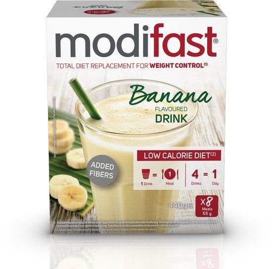 Modifast Intensive Weight Loss Milkshake Banana - 5410063038042