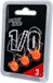 Hecht & Barsch GmbH 3 têtes plombées Pêche - Maat 1/0, 3g, Oranje