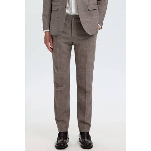 Selected Oasis Slim Fit Dress Pants Beige 52 Man
