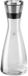 HI Carafe - Set of 2x pieces - 1 liter - glass - stainless steel filter - juice jug - water jug - water carafe - pouring jug