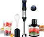 StarTech Stabmixer set 4-in-1 - Handmixer - 1000 W - RVS - Mixstok met hakmes - Garde - Glazen kan