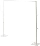 OEM TOWER Opklapbare wasdroger, wit, staal, 175x25x160 cm
