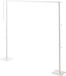 OEM TOWER Opklapbare wasdroger, wit, staal, 175x25x160 cm