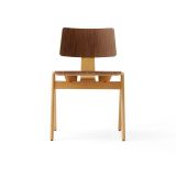 &Tradition Chaise d'appoint Daystak RD1 Hêtre-noyer