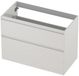 INK - Onderkast 2 Laden Greeploos Gelakt 45gr A-symmetrisch - 900x450x650 Mm - Hoogglans Wit