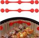 Detailkampioen Bandes magnétiques en silicone pour friteuse à air chaud - Rouge