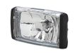 HELLA 1NB 010 951-101 Halogeen/FF-Mistlamp - Comet FF 450 - 24/12V - rechthoekig - Opbouw - Helder glas - Lenskleur: Transparent - links/rechts