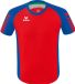 Erima Six Wings Shirt Korte Mouw Heren - New Royal / Rood | Maat: S
