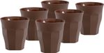 Duralex Set van 18x stuks espresso glazen bruin 90 ml Picardie