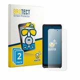 BROTECT - Screenprotector voor Sunmi P3 Air - Folie Beschermfolie matte 2 Stuks