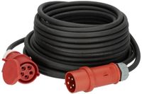 Brennenstuhl CEE-verlengkabel IP44 met faseomvormer 25m zwart H07RN-F 5G4,0 CEE 400V/32A - 1169390250