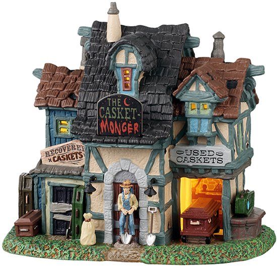 Lemax Spooky Town - The Casket-Monger
