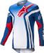 Alpinestars Maillot Racer Semi Bleu Orange Vif 2XL