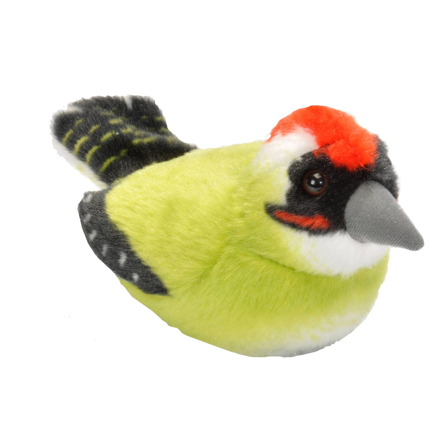 Wild Republic Specht Met Geluid 15 Cm Pluche Geel