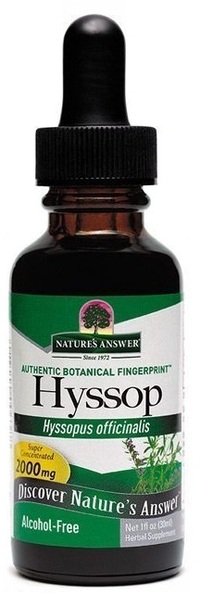 natures answer Hyssop extract alcohol-free 30ml
