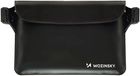 Wozinsky WWS-01 - Sacoche de hanche imperméable - PVC - 220x150mm - Noir