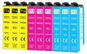 Cartouches d'encre Multipack - 3 cyan, 3 magenta, 3 jaune