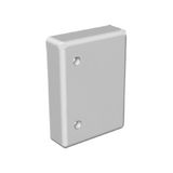 Unex 73386-04 U24X eindkap, grijs, 190 mm hoogte x 60 mm breedte