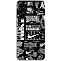 Nike Etui Voor Samsung Galaxy A56 Nike air logo Download Nike Graffiti Zwart Wit Maniacase
