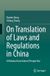 On Springer On Translation of Laws and Regulations in China