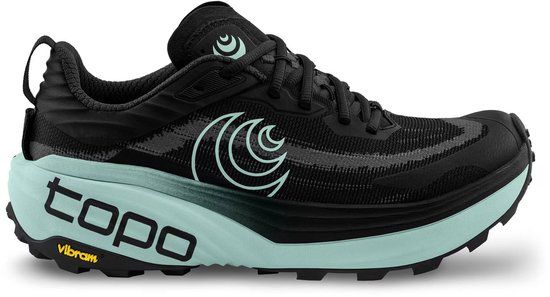 Topo Athletic Vista Trailschoenen Dames - Zwart/Mint - Maat 39