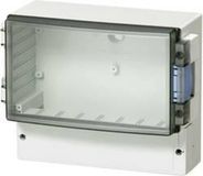 Fibox ABS 21/18-3 Regelaarbehuizing 185 x 213 x 118 ABS Rook-grijs 1 stuk(s)