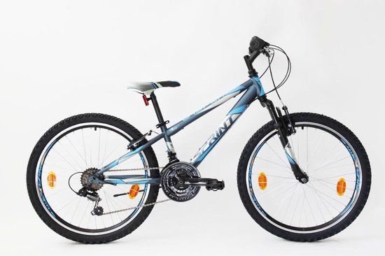 Chipolino Sprint Casper Mountainbike - 24inch - Blauw - 18 Versnellingen - 38cm