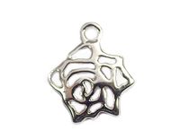 INNSPIRO NICE CHARMS metalen hangers, roze, 13 x 15 mm, 25 stuks