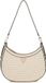 GUESS Murielle Hobo Bag Bone Beige