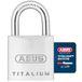 ABUS Hangslot Titalium 64TI/30 - Set van 2, Gelijksluitend, Niveau 4