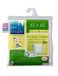 Nuit des Vosges 204481 kussenovertrek, molton biologisch katoen wit, 65 x 65 cm