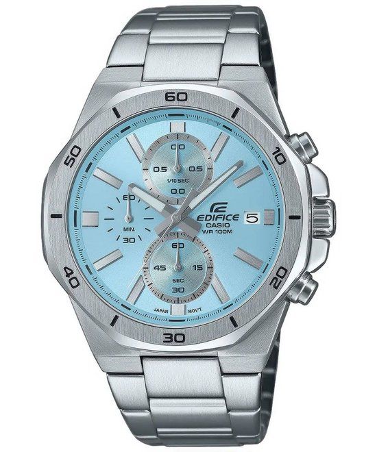 Edifice Casio Edifice EFV-640D-2BVUEF Horloge - Staal - Zilverkleurig - Ø 44 mm