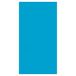 García de Pou 153.78 - servetten Ecolabel gevouwen 1/6 'Double Point' 18 G/M2 33X40 cm turquoise papieren doek - 50 stuks