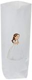 Mopec E931 White Paper Bag Girl Communion Dress Long, 12 x 21 x 5 cm, 25 stuks, meerkleurig