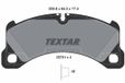 TEXTAR Jeu de plaquettes de frein 2570101