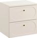 Armoire de salle de bain 60 cm, beige, couleur sable, avec étagère