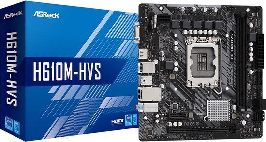 ASRock H610M-HVS Intel H610 LGA 1700 micro ATX