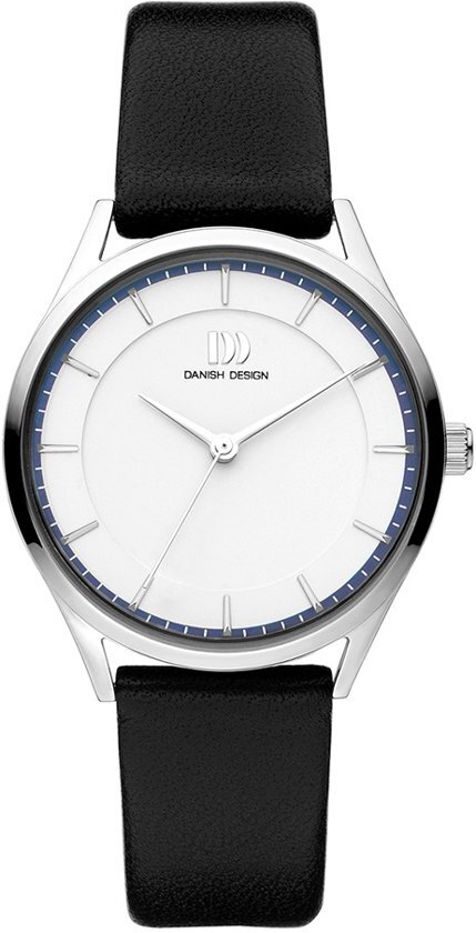 Danish Design IV12Q1214 horloge dames - zwart - edelstaal