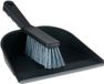 Lifetime Clean Stoffer en blik - kunststof - 32x23 cm - rubber rand