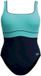SPEEDO - eco new contour eclipse 1p nav/blu - Wedstrijd badpak dames - Blauw