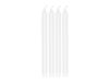 Scandi Essentials Bougie pour chandelier Ambiance 27 cm, lot de 4 Blanc