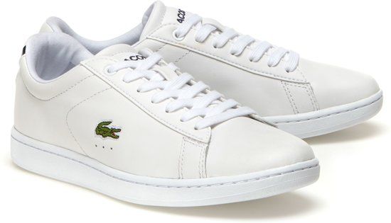 Lacoste Carnaby EVO BL 1 Sneakers - Maat 38 - Vrouwen - wit/zwart