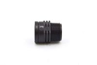S & M 721311 verloopstuk M-H 1 \"x 1/2\", zwart
