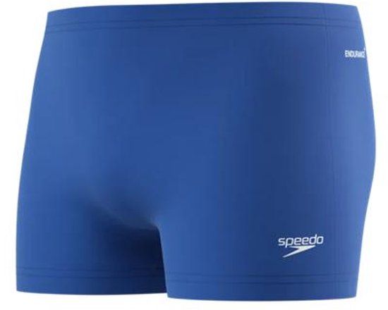 Speedo Endurance+ Logo Aquashort Heren - Blauw/Wit - M