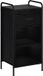 vidaXL Dressoir noir chêne 97 x 33 x 81 cm Bois traité